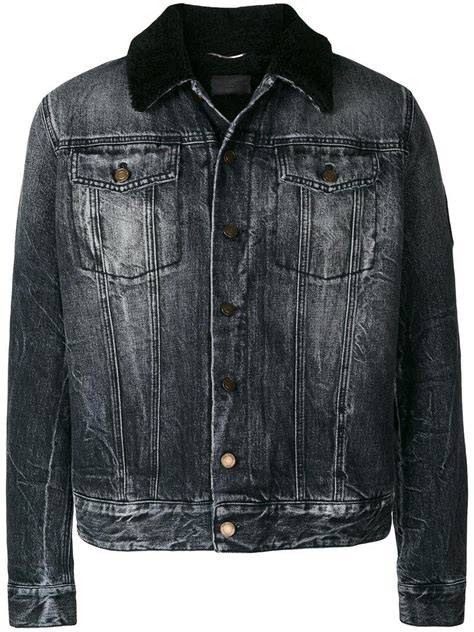 Lambskin denim Jacket 